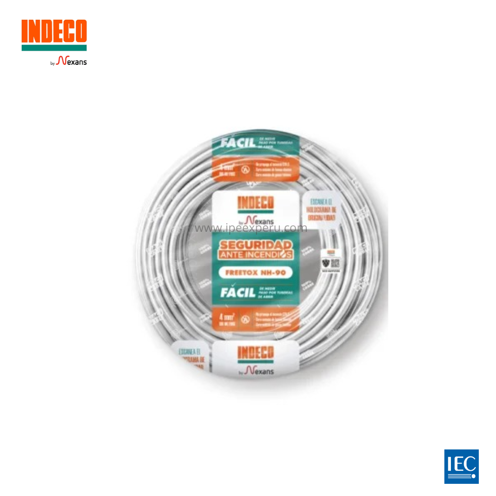 CABLE FREETOX NH-90 4MM2 BLANCO 450/750V
