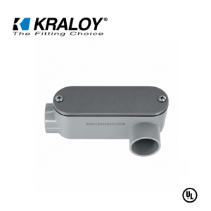 CAJA CONDULET PVC OVALADA 3/4´´ TIPO LL SCH40/80 UL651 KRALOY