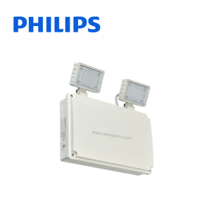 Luminaria de emergencia LED 2×4.5W 3h 220V IP65 exterior PHILIPS