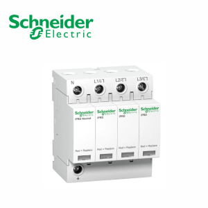 Limitador de sobretensión T2 3P+N, 65KA 350V 