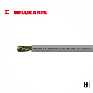 Cable Control JZ-500 8G1MM2 300/500V Gris - HELUKABEL