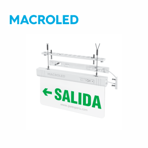 Luminaria de emergencia señal LED MACROLED