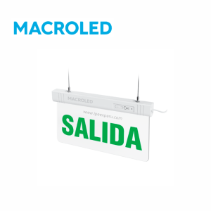 Luminaria de emergencia señal LED CSL-Salida 1W MACROLED