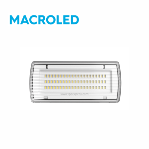 Luminaria de emergencia LED EML-IP65-400 2.5W 6500K MACROLED