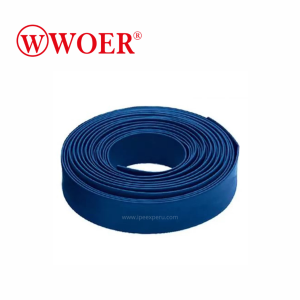 Manga Termocontraible F-90 Azul (Rollo de 25m.) - Woer