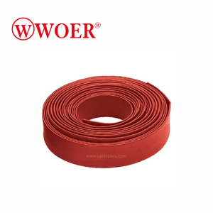 Manga Termocontraible F-90 Rojo (Rollo de 25m.) - Woer