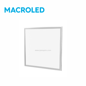 Panel LED cuadrado P40 40W/860 3600Lm 595x595mm para empotrar MACROLED
