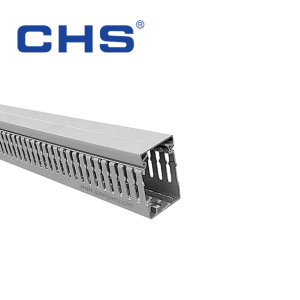 Canaleta Ranurada 80x40x2000mm Color Gris - CHS