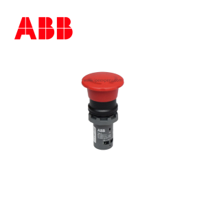 Pulsador de emergencia desenclavamiento por giro 22mm-40mm 1NC+1NA ABB