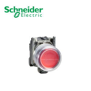 Pulsador no luminoso c/capuchón rojo 22mm 1NC IP66 SCHNEIDER ELECTRIC