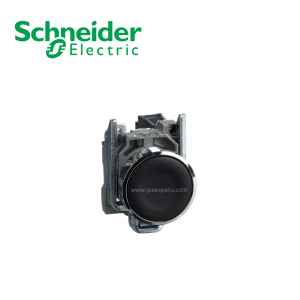 Pulsador no luminoso rasante negro 22mm 1NA IP65 SCHNEIDER ELECTRIC