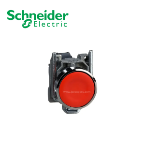 Pulsador no luminoso rasante rojo 22mm 1NC IP65 SCHNEIDER ELECTRIC