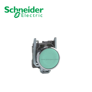 Pulsador no luminoso rasante verde 22mm 1NA IP65 SCHNEIDER ELECTRIC