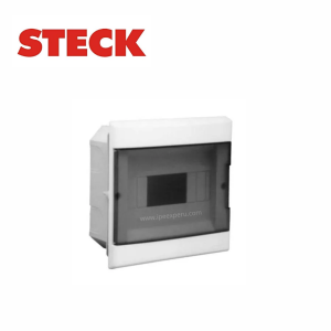 Tablero de Distribución Empotrable 8P IP40 – STECK