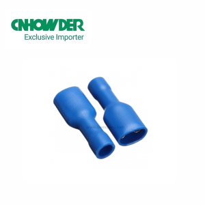 Terminal Hembra Aislado PVC Azul 16-14 AWG (1.5-2.5mm²) - CNHOWDER