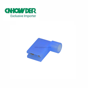 Terminal Hembra Nylon Aislado Tipo Bandera Azul 16-14 AWG (1.5-2.5mm²) - CNHOWDER
