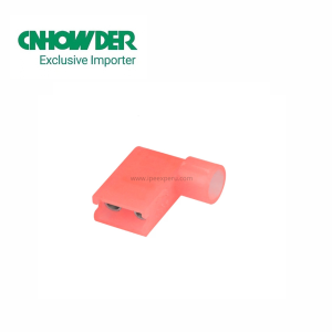 Terminal Hembra Nylon Aislado Tipo Bandera Rojo 22-16 AWG (0.5-1.5mm²) - CNHOWDER