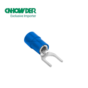 Terminal Horquilla Aislado Azul 1/8″ (3.5mm) – 16-14 AWG (1.5-2.5mm²) – CNHOWDER