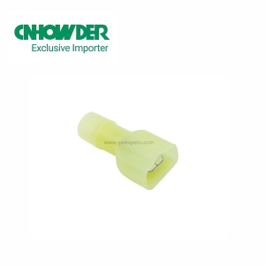 Terminal Macho Nylon Aislado Amarillo 10-12 AWG - CNHOWDER
