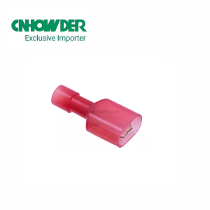 Terminal Macho Nylon Aislado Rojo 16-22 AWG - CNHOWDER