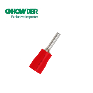 Terminal Tipo Pin Aislado Rojo 22-16 AWG (0.5-1.5mm²) - CNHOWDER